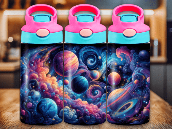 Download Nebula Galaxy Flip Top Kids Tumbler Wrap - Kids tumbler wrap Collection