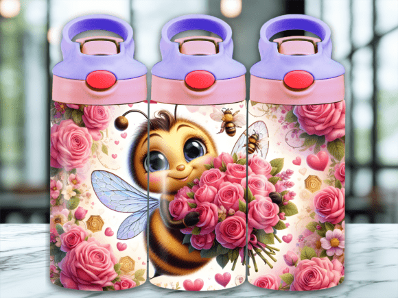 Download Summer Bloom Flip Top Kids Tumbler Wrap - Kids tumbler wrap Collection